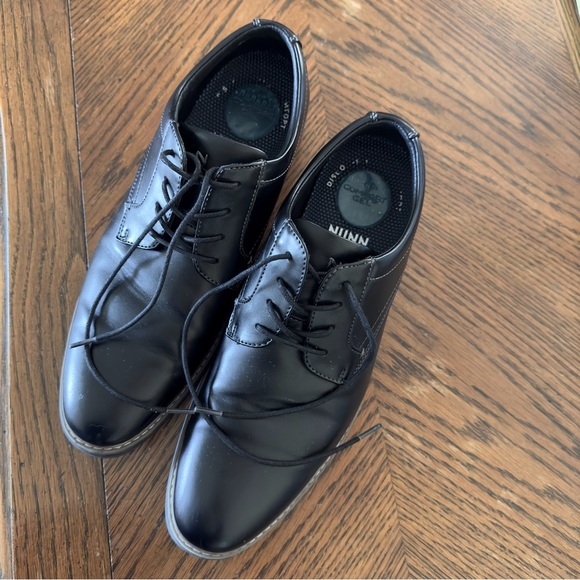 Men's Nunn Bush Carmelo Plain Toe Oxfords Black Dress Shoes 10.5 - Picture 5 of 14